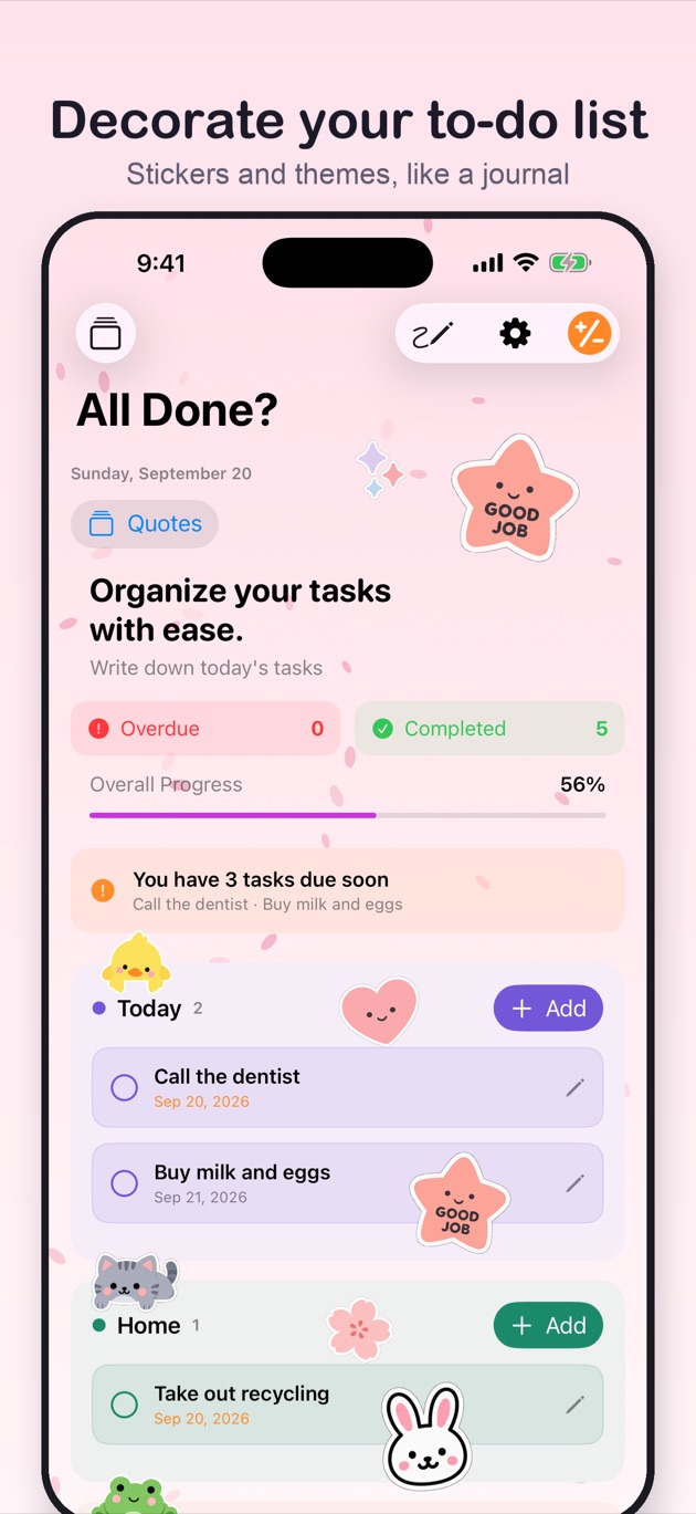 App screen 1